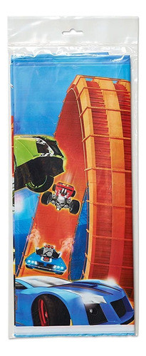 American Greetings Hot Wheels Cubierta De Mesa De Plástico, 1