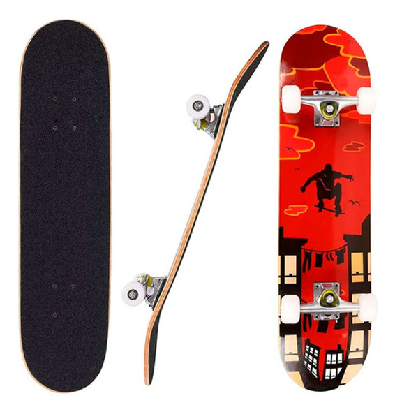 Skate Patineta Infantil Chasis Aluminio Lija Antideslizante 1 Skate Patineta Infantil Chasis Aluminio Lija Antideslizante 1