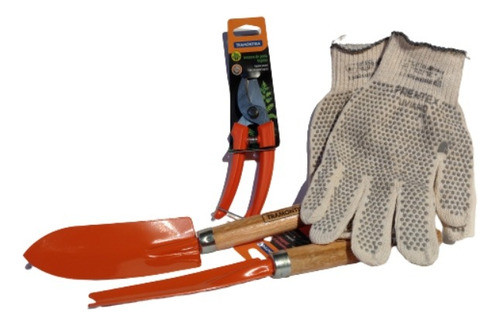 Kit Tramontina: Tijera, Palita, Sacayuyo Y 3 Guantes Prentex 0