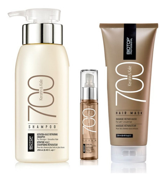Kit Shampoo + Máscara + Serum 700 Biotop 0 Kit Shampoo + Máscara + Serum 700 Biotop 0