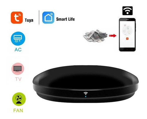 Control Remoto Wifi Universal Aire Tv Audio Smartlife Crst 1