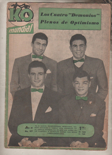 Revista De Box ** K O Mundial ** Nº 127 - Año 1955 - Lause 0