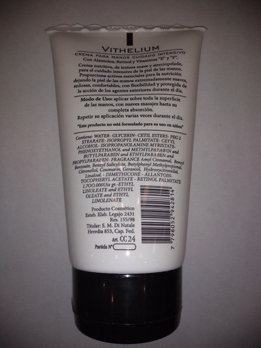 Cosmética Científica Crema Manos Antiage Hipoalergenica X120 1