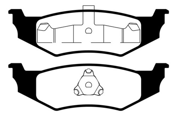 Juego De Pastillas De Freno Para Chrysler Stratus 0 2.5 24v 0