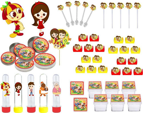 Kit Festa Sítio Do Pica Pau Amarelo 107 Peças (10 Pessoas) 0