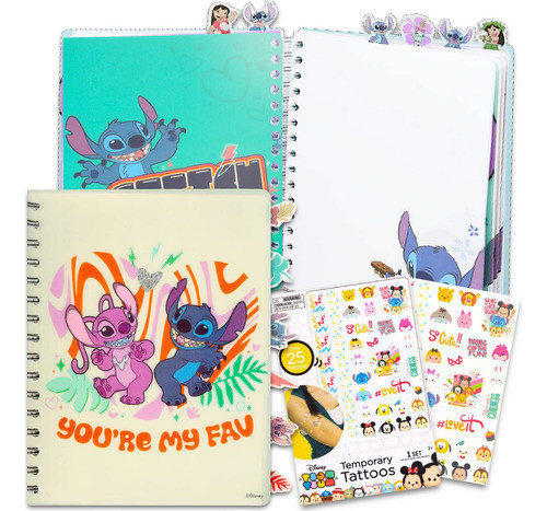 Pacote De Material Escolar Walt Disney Studio Lilo And Stitc 0