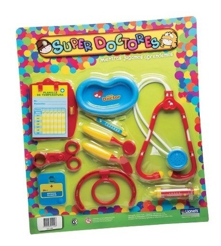 Set Super Doctores Doctor C/ Accesorios Lionels Lloretoys 0