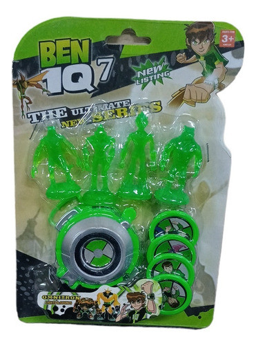 Reloj Ben 10 Omnitrix Lanza Tazo Con Luz Y Sonido V Crespo 0