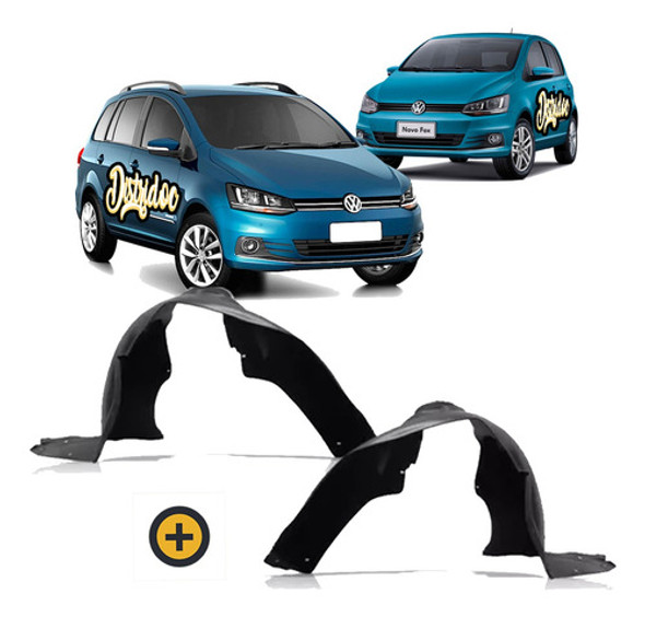 Kit X 2 Guardaplast Delanteros Vw Fox Suran 2003/10 0
