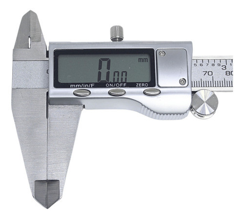 Paquímetro Digital Aço Inox 200mm Com Estojo 1