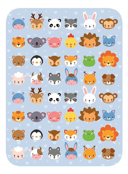 Tapete Infantil Dobrável Animais - Tapetes Júnior 0