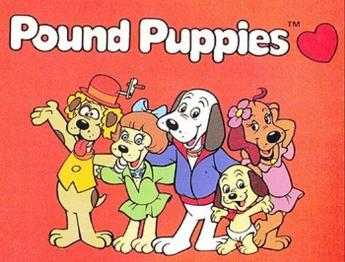Los Pound Puppies Vhs Original Sin Caja 0