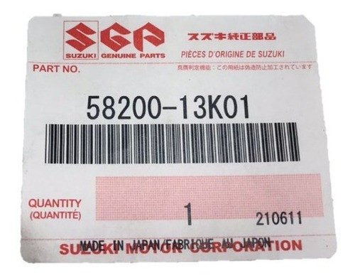 Cable De Embrague Suzuki Gsxs 750 Original 18/19 58200-13k01 1