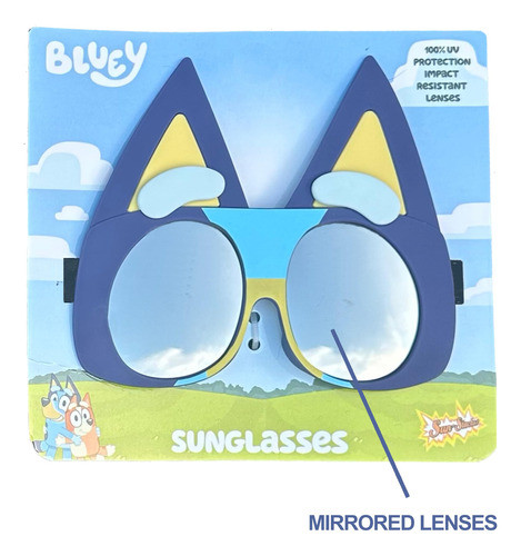 Óculos De Sol Sun-staches Bluey Official Kids Bluey Costume 1