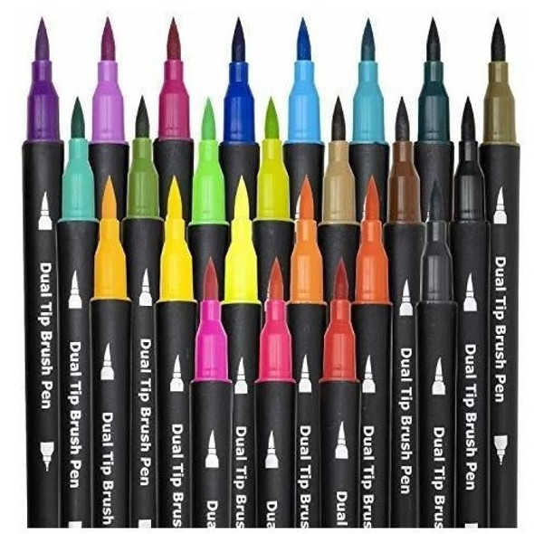 Pack De 24 Rotuladores De Colores Artisticos De Punta Fina 1 Pack De 24 Rotuladores De Colores Artisticos De Punta Fina 1