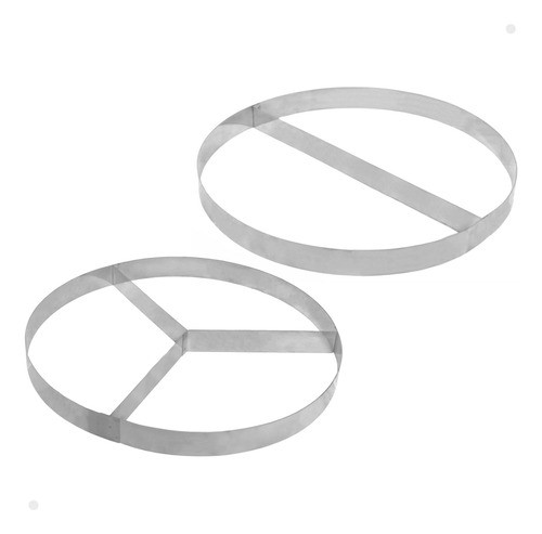 Kit Aro Separador Sabores Pizza Esfiha 2 & 3 Divisórias 0