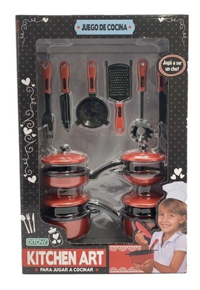Set Juego De Cocina Para Jugar A Ser Chef Mt3 2242 Ttm 0