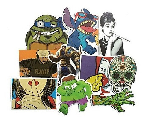 Calcomanías De Vinilo P/laptop, 150 Uds. Diseños Varios 1