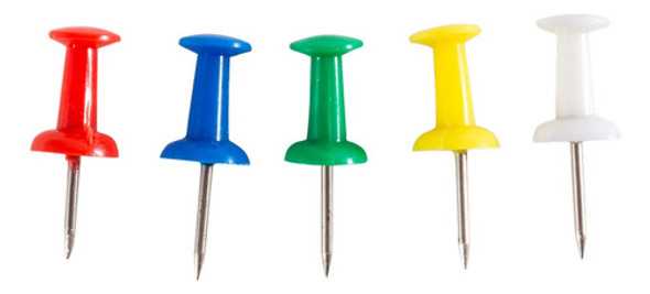 500 Alfinetes Coloridos Mapa Quadro Cortiça Fotos Lembretes 1