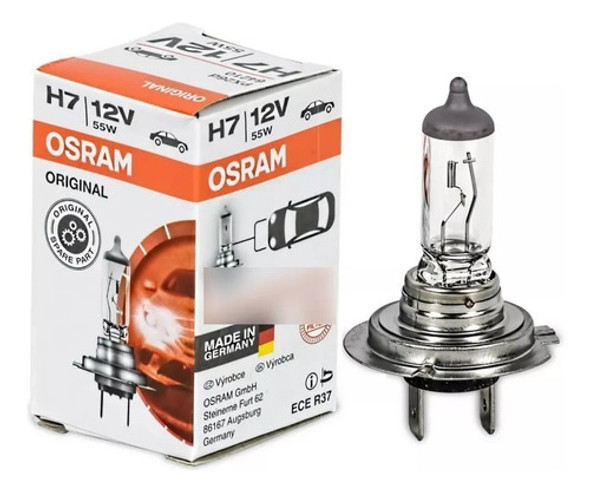 Lampara Osram H7 Para Auto 12v 55w Original Alemana 0