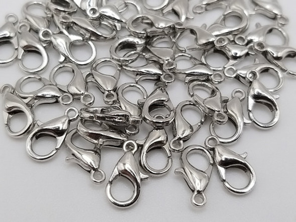 50u Ganchos Mosquetón 10mm + 100u Argollitas De Unión 5mm 1