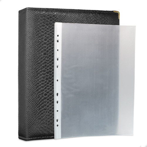 Álbum Fichário 40 Folhas Pp Cédulas 1 Espaço 32x24 Cobra G 0