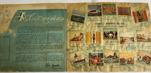 Historia De La Navegación Álbum De Figuritas Incompleto, Ca1 1