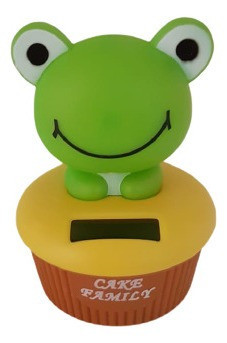 Enfeite Solar Sapo Cup Cake - Kl 0
