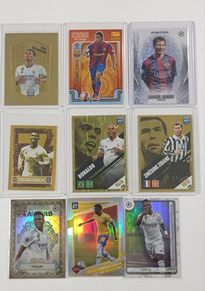 9 Cards Especiais Lendas Do Futebol, Messi, Cr7, Ronaldinho 0 9 Cards Especiais Lendas Do Futebol, Messi, Cr7, Ronaldinho 0