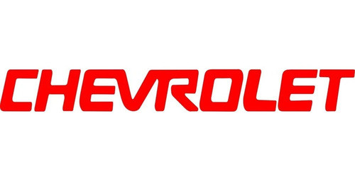 Emblema Adesivo Chevrolet S10 Simples Vermelho 0