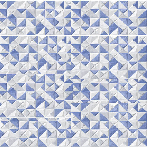 Ceramica Pared Azul/gris 34x60 Space. Cem Revestimiento 1
