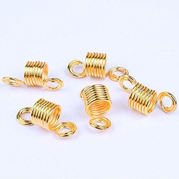 20pcs / Lot Dreadlocks Beads Oro Plata Colores De Mezcla Cer 1