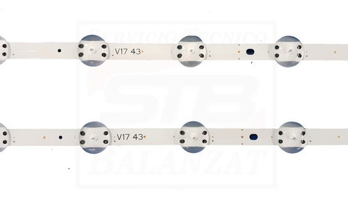 Kit Tiras De Led LG 43l5500 43uj6560 Original Panel Lc430dgg 1