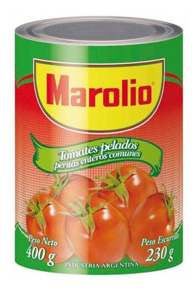 Pack X 3 Unid Tomate  Lata 400 Gr Marolio Tomates 0 Pack X 3 Unid Tomate  Lata 400 Gr Marolio Tomates 0