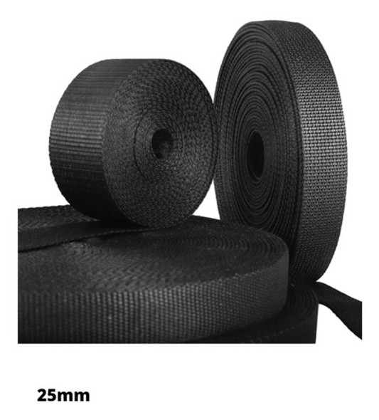 Fita Ca 40mm  Cadarço Encorpado 50m Metros Grosso Alças 1