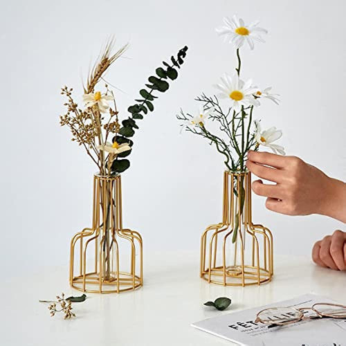 Jarrón De Oro 2pc Para Centros De Mesa Para Decoración Del H 0