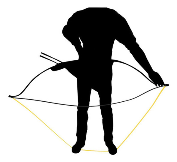 Corda De Armar Hxq-gy1 Arco Recurvo Jandão 150cm 1