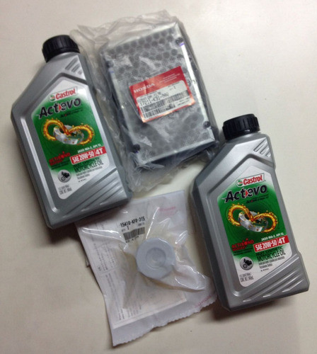 Kit Service Honda Cb 250 Twister Castrol Semi+ Filtros Avant 1