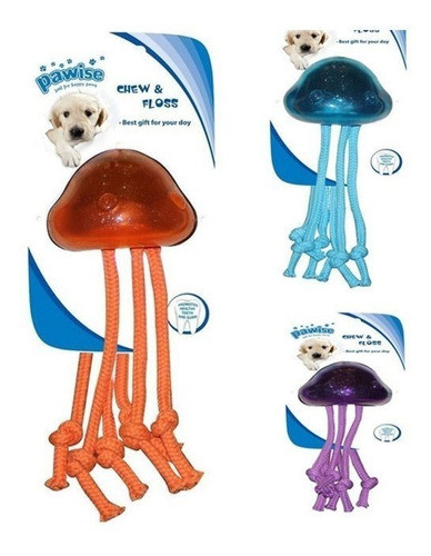 Juguete Para Perro Pawise Con Cuerdas Y Latex De Calidad 0