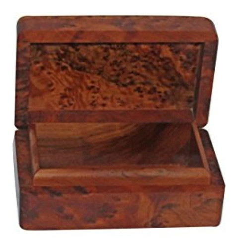 Bazaardi Mano Exotica Tallada De Madera De Recuerdos De Mu 1