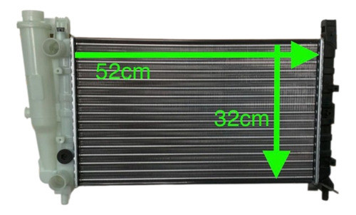 Radiador Fiat Fiorino 1.3 1.5 S/a A Carburador 1