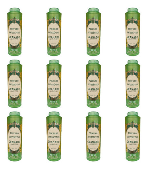 Polvilho Antisséptico Granado Fresh Kit 12 Unidades De 100g 0