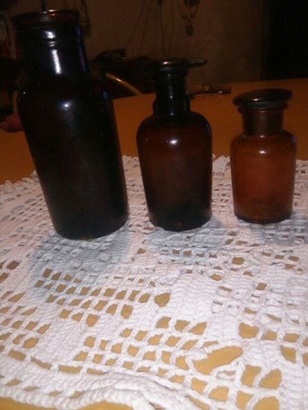 Frascos De Farmacia Antiguos 0