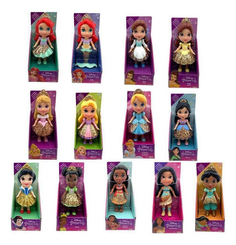 Muñeca Coleccion Disney Princesas Articulada 10cm Olaf Moana 1