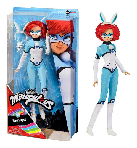 Miraculous Lady Bug Figura Con Disfraz Muñeca Ladybug 0