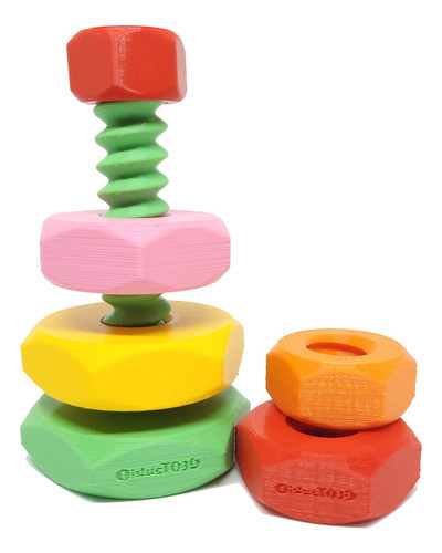 Torre De Tuercas - Impresión 3d 0