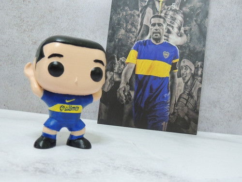 Roman Riquelme Pop3d Muñeco Cabezón Boca Juniors 1