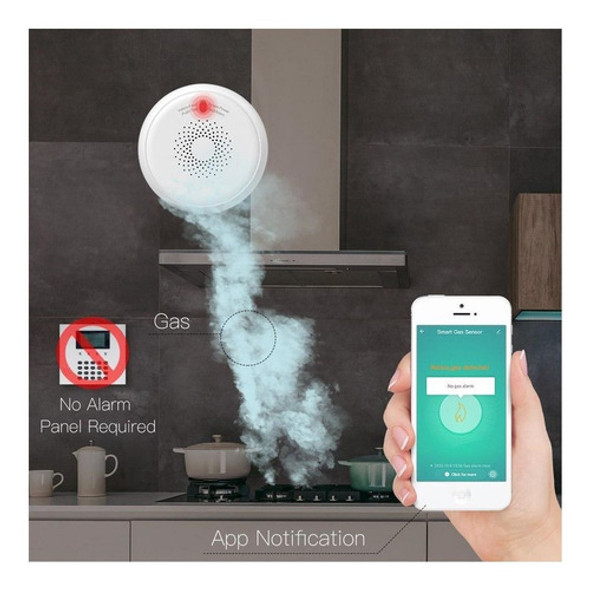 Sensor Zigbee Detector De Gas Ch4 Wireless 1