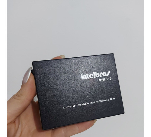 Conversor De Midia Fast Multimodo 2km Kfm 112 Intelbras 1