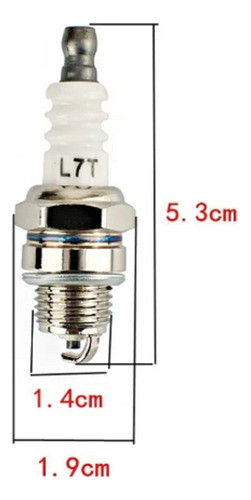Bujia 2t Para Desmalezadora Y Motosierra Lusqtoff Cj8 X10 1